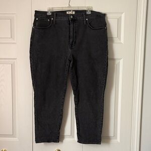 Madewell Charcoal “The Perfect Vintage Jean”